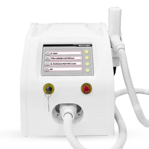 CE Approved Three Waves 1064nm 532nm 1320nm Picosecond ND Yag Laser Q - Switch Laser Tattoo Removal Machine