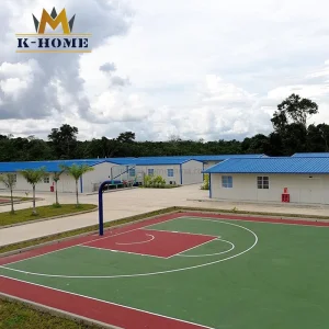 Painéis Puf Edifícios Modulares Educacionais Modernos para a África