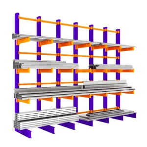 Heavy Duty Cantilever Racking System, 300kg-1000kg/Arm Capacity Industrial Storage