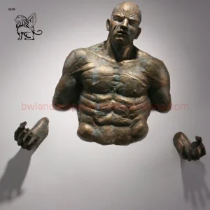 Abstract Man Statue
