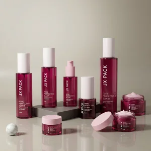 Custom Unique Cosmetic Skincare Bottle Packaging Luxury Face Cream Moisturizer Glass Jar Empty Bottles For Lotion