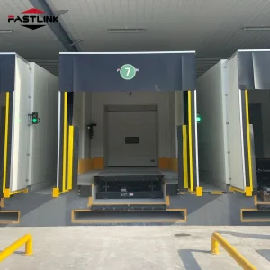 Fastlink Pharmaceutical Factory Cold Chain Food Electronic PVC Surface Waterproof Customized Loading Mechanical Dock Seals Dock Shelters