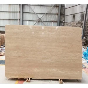 Natural Stone Yellow/Beige Honed Travertine for Floor/Wall Slabs/Tiles/Countertops/Stairs/Sills/Column/Mosaic Interiors Decoration Wholesale Price