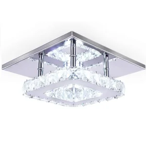 Modern Mini Led Chandelier Crystal Lighting Ceiling Lamp