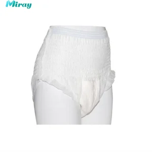 Nighttime Extra Absorbent Adult Pull up Diaper for Bedridden Patient Care with Odor Lock Technology (Size L)