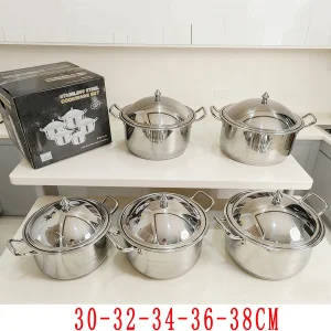 Stainless Steel Stockpot Set