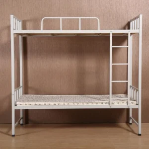 Stylish Metal Bunk Bed with Guardrail - Bright Colors Safe Design - Ideal for School & Home - 2025 Best Seller