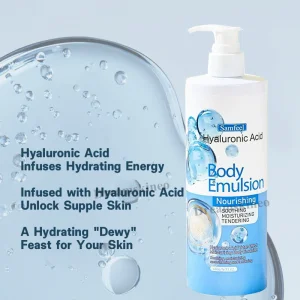 Wholesale 480ml Moisturizing Body Lotion Whitening Brightening Lightening Essential Niacinamide Moisture Nourishing Aloe Vera
