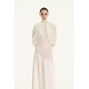 New Collection Elegant Dresses For Women ODM LONG DRESS Floor-length A-line Regular V-neck Short Sleeve Elegant Evening Dress
