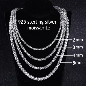 Moissanite Tennis Chain