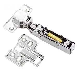 High Quality 304 Stainless Steel Cabinet Hinge Waterproof Soft Close Furniture Hardware for Kitchen and Bathroom