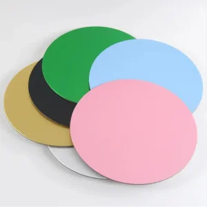 China High Quality Colorfull Round Cardboard Cake Board Paper Plate for Baking Shops Suppliers, Factories