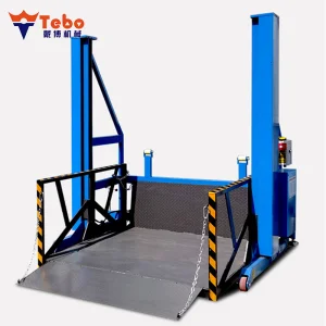 Portable 2 Ton Hydraulic Lifting Platform with 1.7m Lift Height