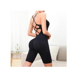 Conjunto de yoga de secado rápido para mujer, mono de yoga con espalda cruzada, traje de yoga, ropa de ejercicio para el gimnasio