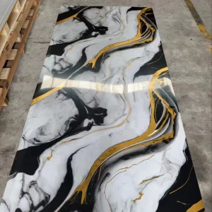 PVC Panels Indoor Decoration Wall Panels Boards Uv Marble Plastic Sheet Pvc Wall Panel For Bathroom