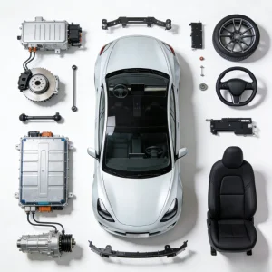 Smart Car Electronics Ambient Lighting Kit for Tesla Model 3