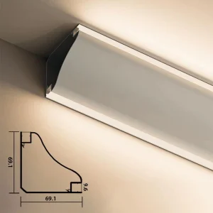 Double-Sided Luminous Top Corner Ceiling Wall Washer
