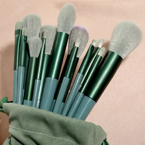 Green Brushes Set