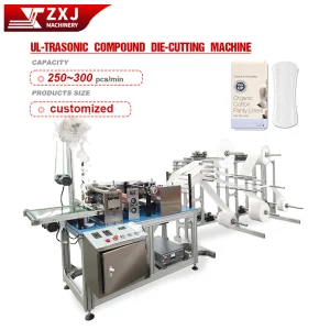 Cotton Pad Making Machine with Embossing Die Cutting Laminating Machine