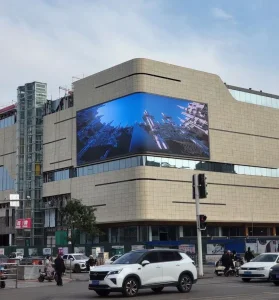High Brightness 6000 Units Outdoor LED Display with Waterproof and Advertising Function