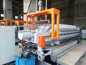 Automatic Flushing Automatic Plate Pulling and Automatic Flap Diaphragm Filter Press