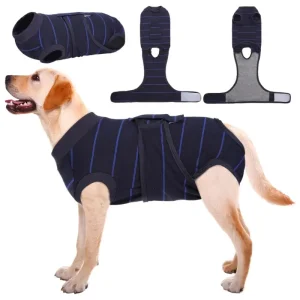 Soft Surgical Recovery Suit for Male Dogs and Pets