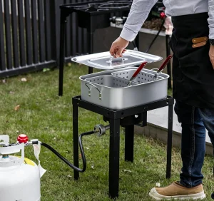 Commercial Propane Deep Fryer 18 Qt