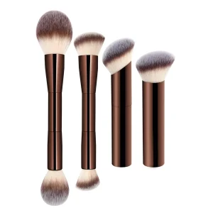 4 PCS Double-ended Kabuki Brush Contour