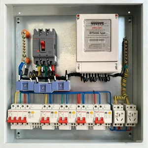 PLC Program Pump Control Cabinet Integrated Power Electrical Panel