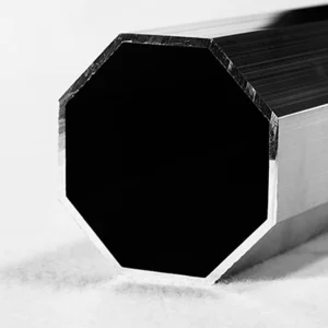 Tubo octagonal de acero al carbono