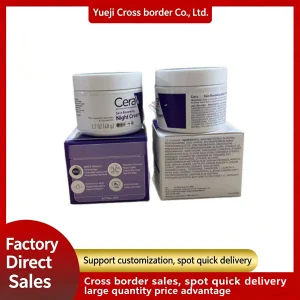 Cer/aV/e Anti-Wrinkle Skin Renewing Peptide Night Cream with Fruit Oil 48g Purple Genuine Original Product Made in USA