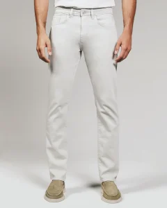 Calças de denim personalizadas por atacado, ajuste solto para homens, alta qualidade, populares calças de streetwear para homens