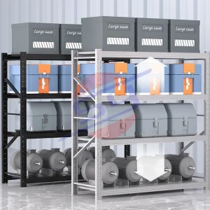 Factory Price Shelf Adjustable Industrial Warehousing Metal Load-bearing 100 Kilograms Storage Rack Suitable for Logistics