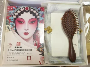 Art Design Camellia Hyaluronic Acid Whitening Facial Mask VC Delicate Radiant Plumping Jumbo Family Pack Gift