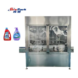 Automatic High Speed Liquid Filling Daily Chemical Detergent Bottle Filling Machine