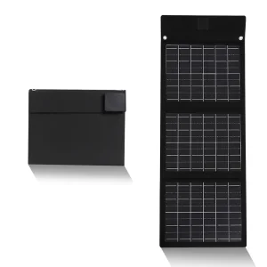 18w Foldable Portable Solar Panel Kit Waterproof
