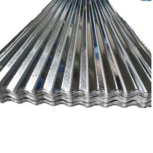 26 Gauge Corrugated Sheet Zinc Coated Iron Roof Sheets 4x8 Galvanized Steel Sheet