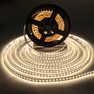 OEM e ODM 2835 Fita LED Flexível 12V/24V 120LEDs/m IP20 CRI80 para Armário