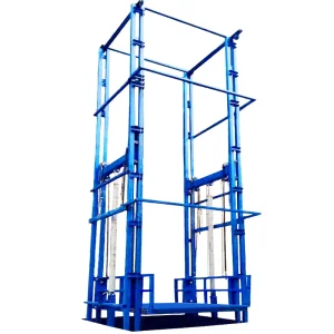 Indoor Small Hydraulic Electric Freight Elevator Vertical Goods Lift for Warehouse