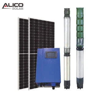 Submersible DC/AC Pumping System Deep Well Surface for Irrigation Solar Water Pump Set ODM