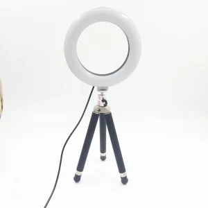 Dimmable Photographic Light Studio Makeup LED Ring Light LED Ringlight Kit with Tripod Stand Phone Holder