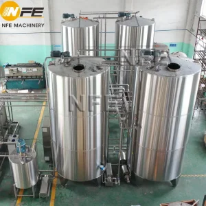 Automatic Beverage Batching and Processing System Turnkey Beverage Processing Equipment Automated Beverage Blending and Processing Line