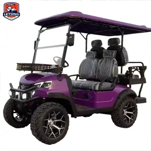 Customizable 4-seater Electric Golf Cart with CE Certification, Suitable for Resorts and Hotels