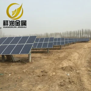Windproof solar parking system