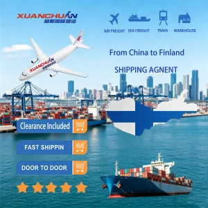FCL and LCL Sea Freight Shipping China to Finland