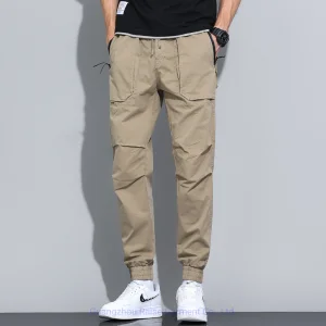 Fashion Men′ S 100% Cotton Chino Cargo Pants
