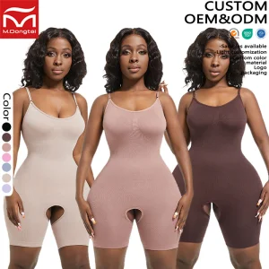 Customized Body-Shaping Open-Crotch Bodysuit Hip-Lifting Tight-Fitting Full-Body Sculpting Powerful Tummy Control Shapewear