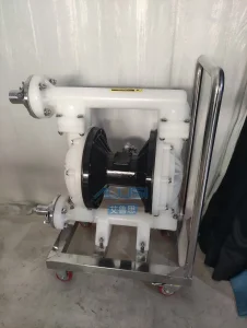 Stainless Steel Pneumatic Diaphragm Pump Food Packaging Small Water Vacuum Pump