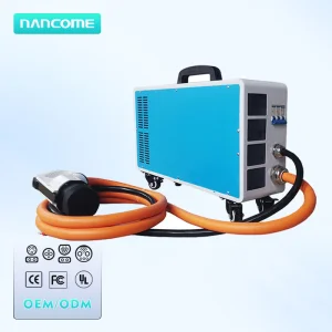 Nancome Fast DC EV Solar Chademo Charger Station for Electric Car Tesla