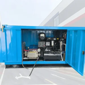 Industrial Heat Exchanger Pipe Cleaning Water Jet System